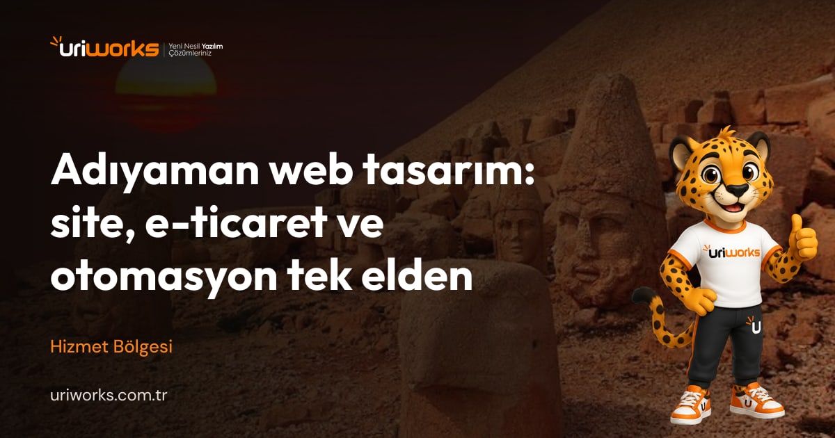 Adıyaman web tasarım: site, e-ticaret ve otomasyon tek elden