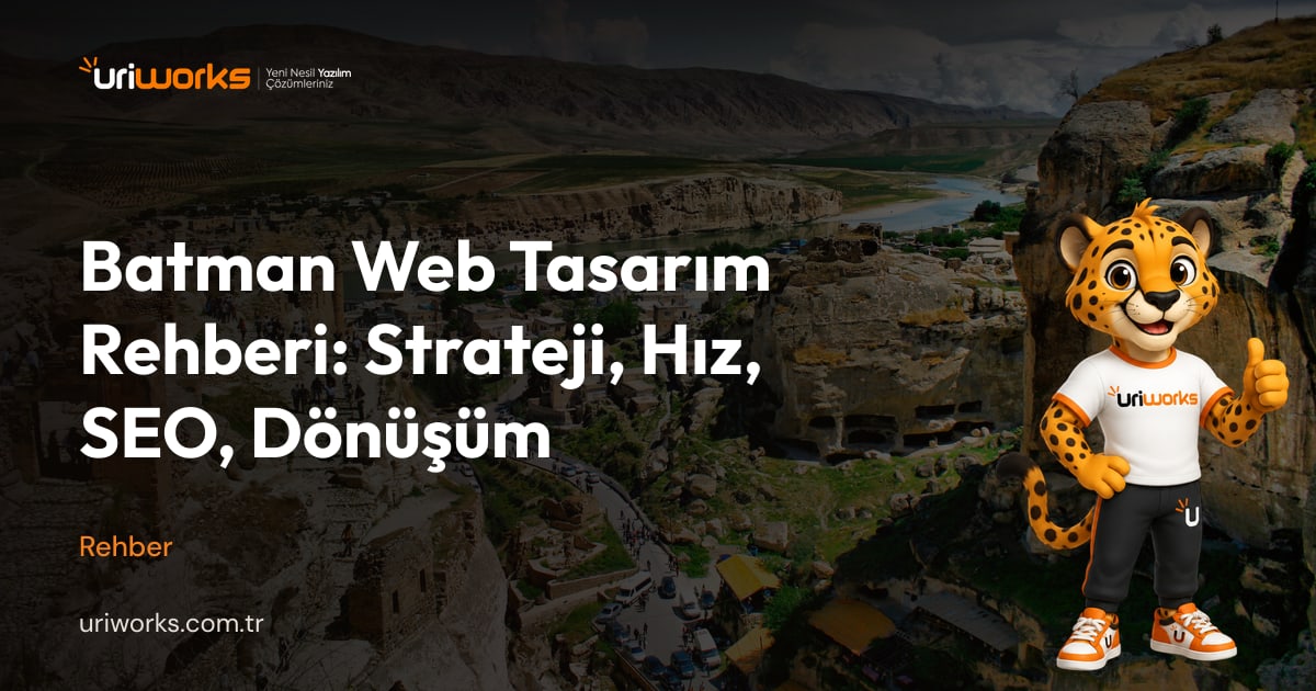 Batman web tasarım: tasarımdan canlıya adım adım süreç