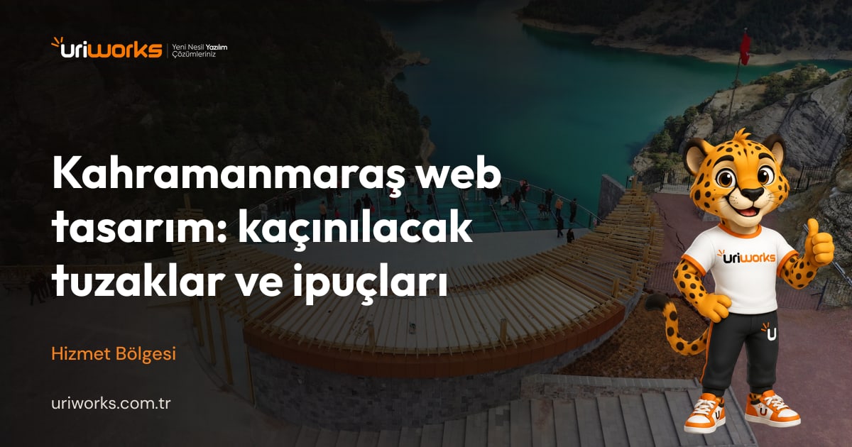 Kahramanmaraş web tasarım: kaçınılacak tuzaklar ve ipuçları