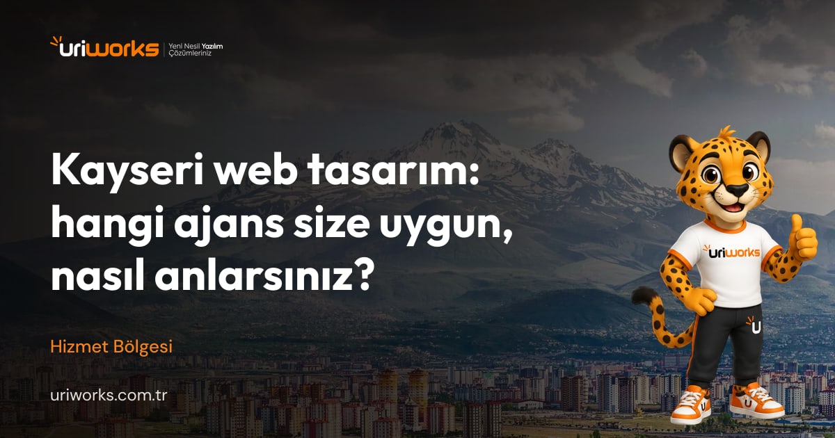 Kayseri web tasarım: hangi ajans size uygun, nasıl anlarsınız?