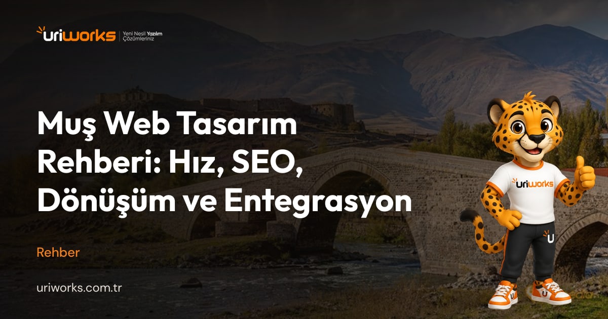 Muş web tasarım: stok, belge ve saha verisini otomatik akıtmak