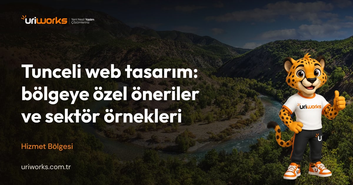 Tunceli web tasarım: bölgeye özel öneriler ve sektör örnekleri