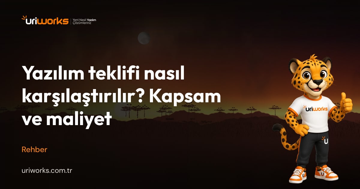 Yazılım teklifi nasıl karşılaştırılır? Kapsam ve maliyet